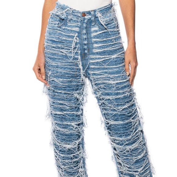 MIZ BOHO Super Distressed Jeans 11 - Picture 8 of 8